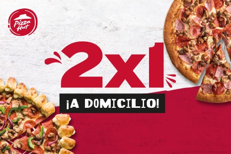 2X1 Medianas y Grandes a Domicilio